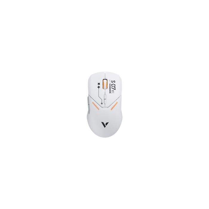 12364 VT9PRO Wired/Wireless Gaming Mouse White Orange