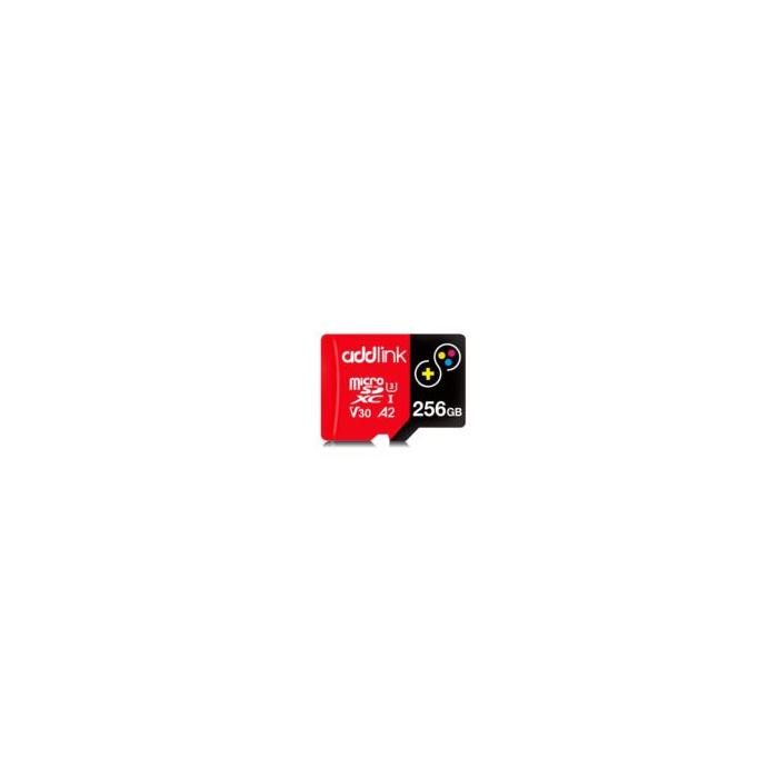 ADDLINK AD256GBMSXT3A 256GB TurboPlay microSD UHS1 V30 U3 A2