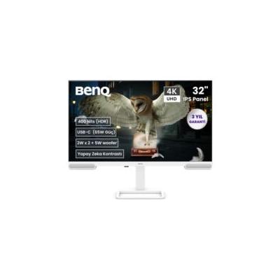 BENQ EW3290U 32" IPS 4K 3xHDMI USB-C USB-A MM Pivot HDR 400 EyeCare Kumandalı Monitör