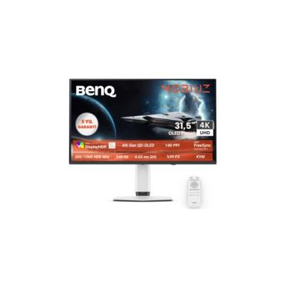 BENQ EX321UZ Mobiuz 31.5" OLED 4K 240Hz 0.03ms HDMI USB HDR 500 Oyun Monitör