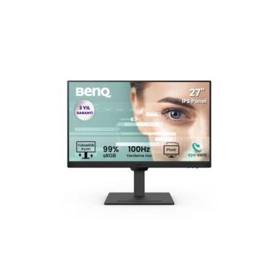 BENQ GW2790T 27" IPS 100Hz HDMI+DP 2Wx2 Hoparlör Ergonomik Pivot Eye Care FHD Monitör