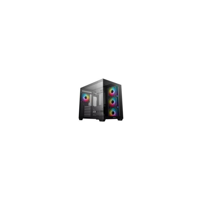 DEEPCOOL CG530U-4F ATX Panorama ARGB Temperli Cam Siyah Kasa