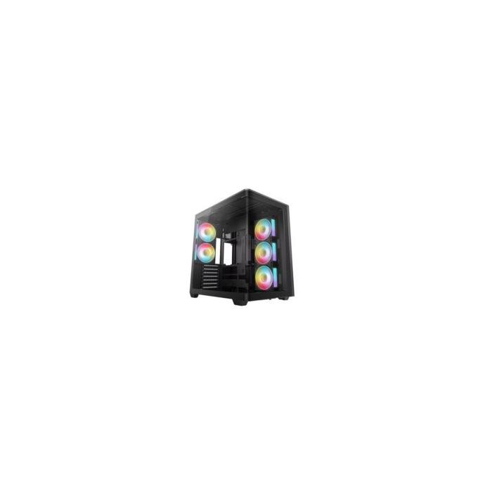 DEEPCOOL CG590U-5F ATX Akvaryum Cam Panelli ARGB Fanlı Siyah Bilgisayar Kasası