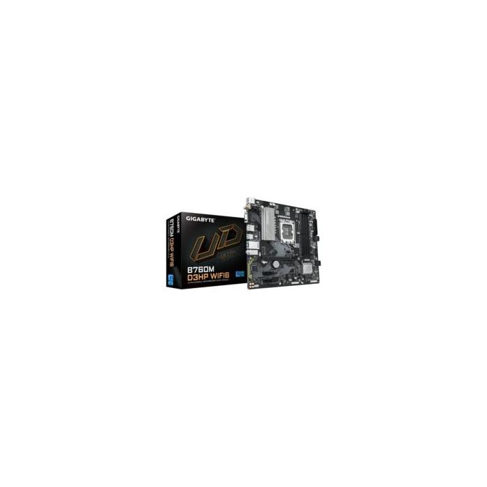 GIGABYTE B760M-D3HP-WIFI6 Intel® Socket LGA 1700:Support 13th and 12th Gen Series Processors
