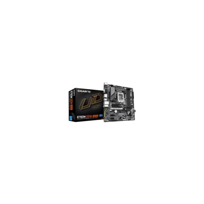 GIGABYTE B760M-DS3H-GEN5 MAB B760M DS3H GEN5 7600MHz OC DDR5 LGA1700 DP-HDMI MicroATX ANAKART