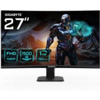 GIGABYTE GS27FC MON 27" 2560 x 1440 1Ms SIYAH OYUNCU MONITORU