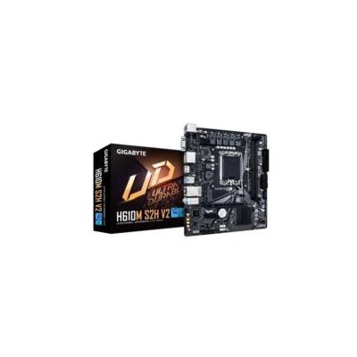 GIGABYTE H610M-S2H-V2-DDR5 INTEL H610M DDR5 5600MHZ DVI-D