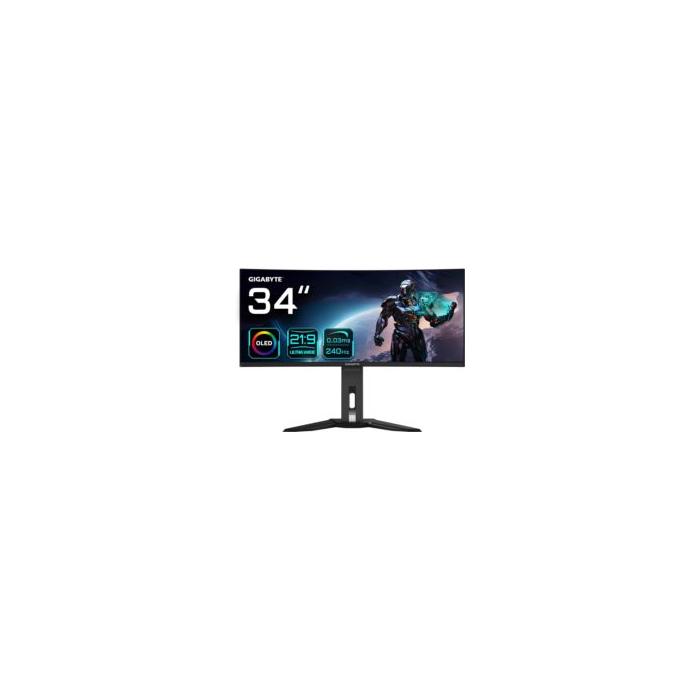 GIGABYTE MO34WQC2 MON 34" 3440 x 1440 OLED 0.03MS 240HZ