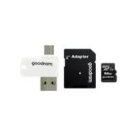 GOODRAM M1A4-0640R12 AIO 64GB OTG USB 2.0 Card Reader + MicroCard Class 10 UHS I