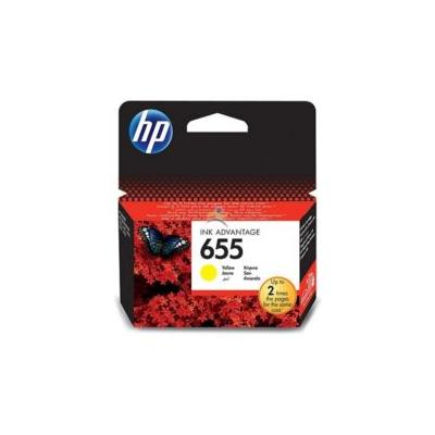 HP CZ112A No 655 Sarı Kartuş