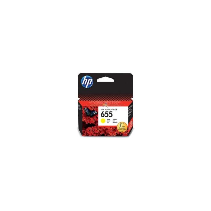 HP CZ112A No 655 Sarı Kartuş