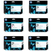HP P2V73A No 730 Foto Siyah Designjet Kartuş 300Ml