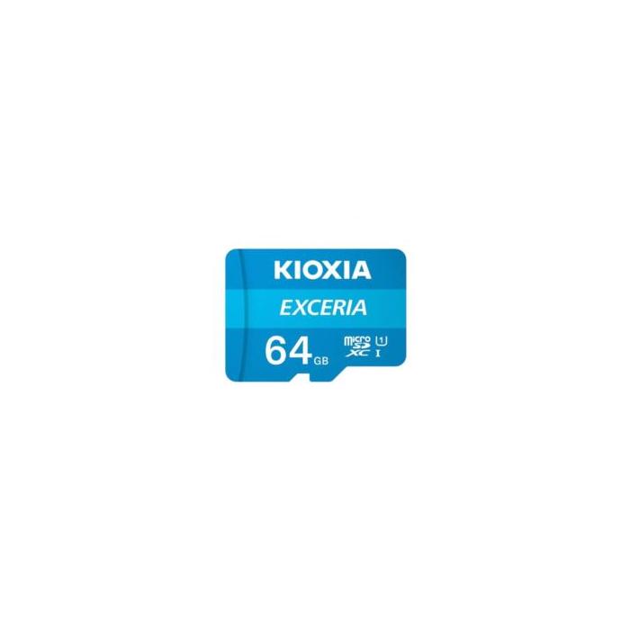 KIOXIA LMEX1L064GG2 64GB EXCERIA MicroSD C10 U1 UHS1 R100 Hafıza kartı