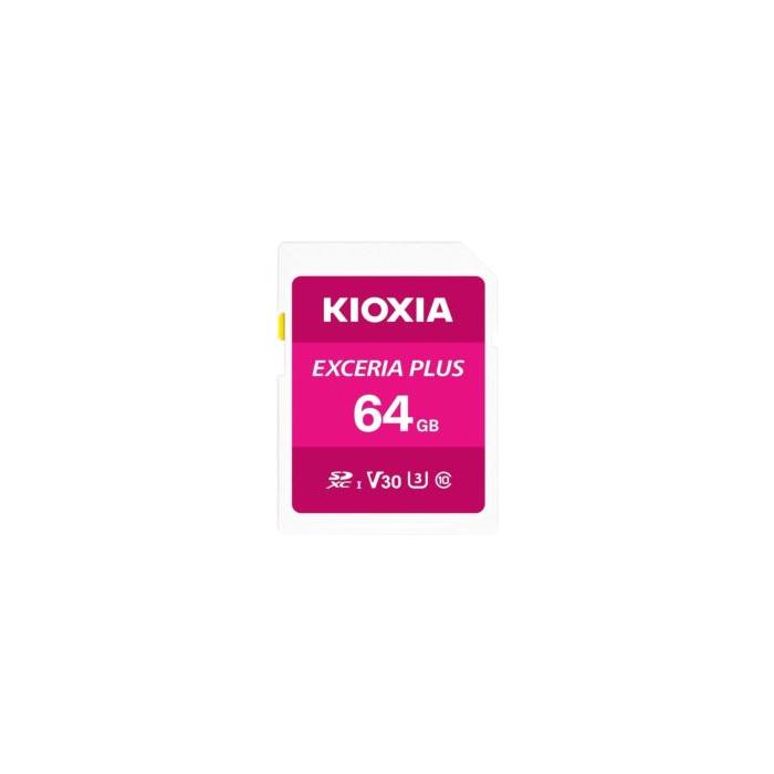 KIOXIA LNPL1M064GG4 64GB NormalSD EXCERIA PLUS C10 U3 V30 UHS1 R98 Hafıza kartı