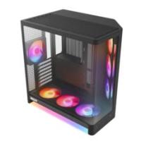 NZXT CC-H62FB-P1 H6 Compact Dual-Chamber ATX Kasa RGB Fans Siyah