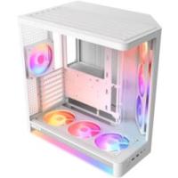 NZXT CC-H62FW-P1 H6 Compact Dual-Chamber ATX Kasa RGB Fan Beyaz