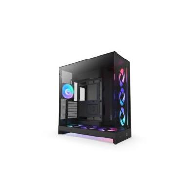 NZXT CM-H92FB-P1 H9 Flow RGB 2025 Dual-Chamber Mid Tower Case Black