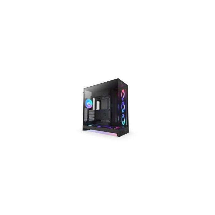 NZXT CM-H92FB-P1 H9 Flow RGB 2025 Dual-Chamber Mid Tower Case Black