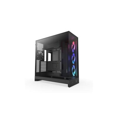 NZXT CM-H92FB-R1 H9 Flow RGB 2025 Dual Chamber Mid Tower Case Black