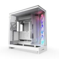 NZXT CM-H92FW-R1 H9 Flow RGB 2025 Dual-Chamber Mid Tower Case White