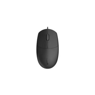 RAPOO 12345 N100C Type-C Wired Optical Mouse Siyah