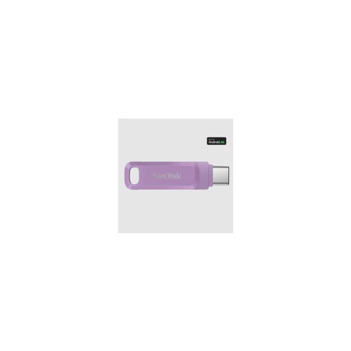 SANDISK SDDDC3-256G-G46L 256GB Ultra Dual Drive Go USB Type- C Lavender Flash Bellek