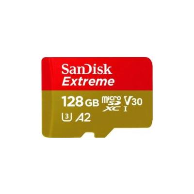 SANDISK SDSQXAA-128G-GN6MN 128GB Extreme 190MB/s A2 Class 10 UHS-I microSDXC Hafıza Kartı