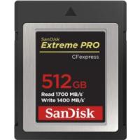 SANDISK SDCFE-512G-GN4NN Extreme Pro 512GB 1700 MB/s CFexpress Type-B