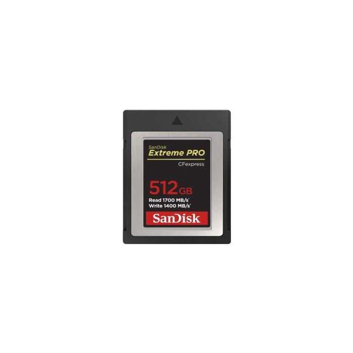 SANDISK SDCFE-512G-GN4NN Extreme Pro 512GB 1700 MB/s CFexpress Type-B