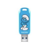 SANDISK SDCZIS-064G-G46 64GB SMURFS USB3.2 Gen 1 130MB/s Flash Bellek