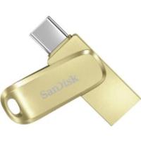 SANDISK SDDDC4-512G-G46GD 32GB Ultra Dual Drive Luxe USB3.2 Gen1 Type-C Flash Bellek Gold