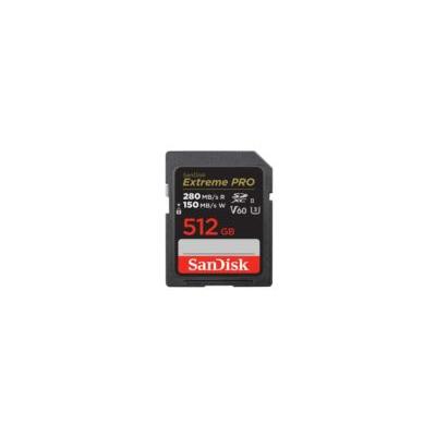 SANDISK SDSDXEP-512G-GN4IN 512GB Extreme PRO SDXC UHS-II V60 280MB/s SD Card