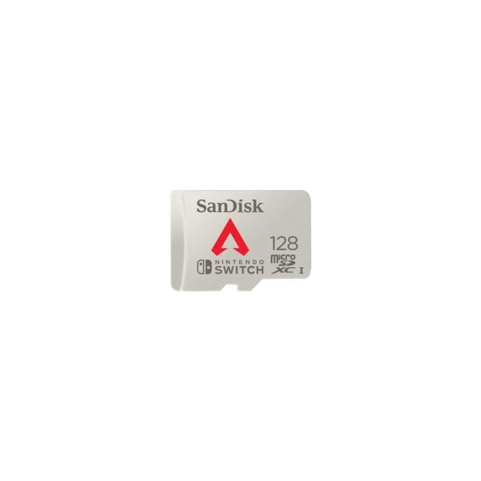 SANDISK SDSQXAO-128G-GN3ZY 128GB Nintendo Apex SDXC 100MB/s MicroSD Card