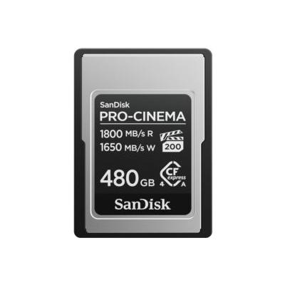 SANDISK SDCFEA-480G-GN4NN 480GB PRO-CINEMA 1700 MB/s CFexpress Type-A Card