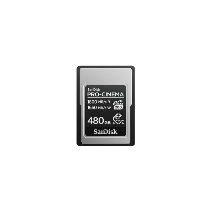 SANDISK SDCFEA-480G-GN4NN 480GB PRO-CINEMA 1700 MB/s CFexpress Type-A Card