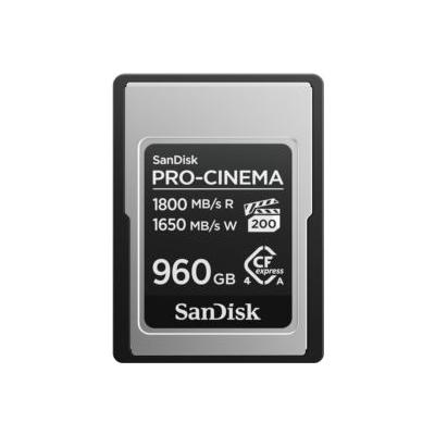 SANDISK SDCFEA-960G-GN4NN 960GB PRO-CINEMA 1700 MB/s CFexpress Type-A Card
