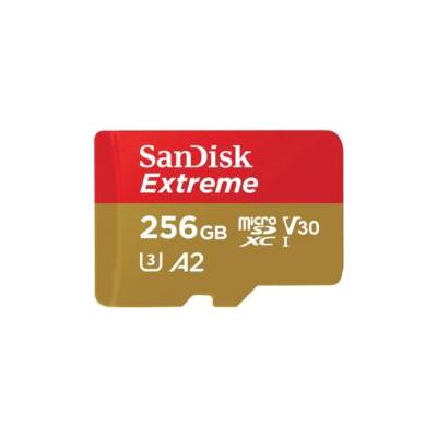 SDSQXAV-256G-GN6GN 256GB Extreme SDXC UHS-I A2 190MB/s Micro SD Card
