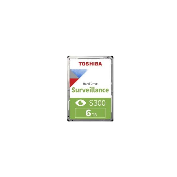 TOSHIBA HDWT860UZSVA 6TB S300 SATA 3.0 5400RPM 256MB 3.5' Dahili Disk