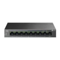 TP-LINK LS109P 9-Port 10/100Mbps Desktop Switch with 8-Port PoE+