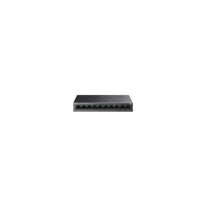 TP-LINK LS110P 10-Port 10/100 Mbps Desktop Switch with 8-Port PoE+
