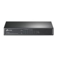 TP-LINK TL-SG1008P 10/100/1000Mbps 8xPort Masaüstü PoE Siyah Çelik Kasa Switch