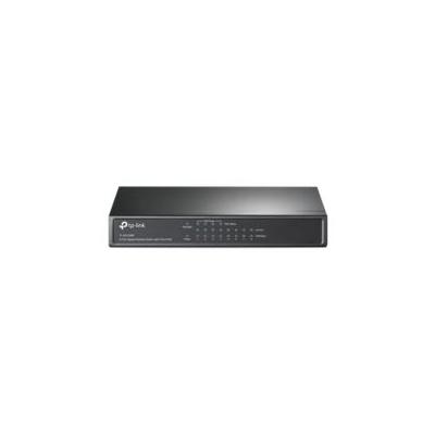 TP-LINK TL-SG1008P 10/100/1000Mbps 8xPort Masaüstü PoE Siyah Çelik Kasa Switch