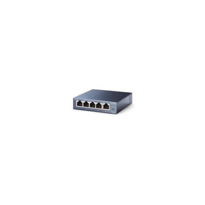 TP-LINK TL-SG105 10/100/1000Mbps 5xPort %65 Güç Tasarruflu Çelik Kasa Switch