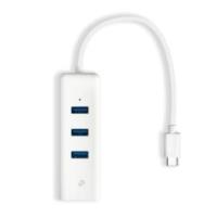TP-LINK UE330C USB 3.0 3 Port Hub ve Ethernet Adaptör Çoklayıcı
