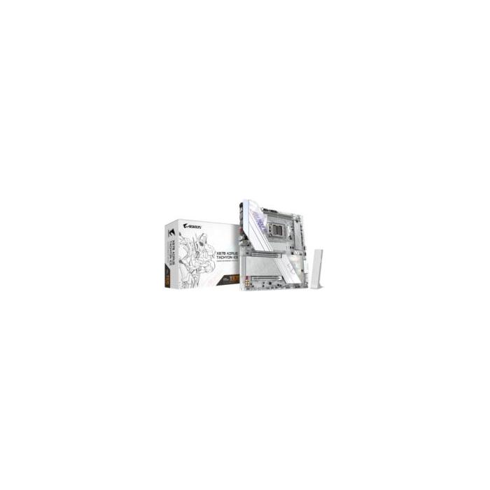 X870-A-TACHYON-ICE X870-A-TACHYON-ICE 9600MHz OC DDR5 AM5 M.2 HDMI DisplayPort ATX Anakart