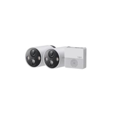 TP-LINK TAPO-C420S2 Tapo Smart Wire-Free Security Camera System,2 Camera System